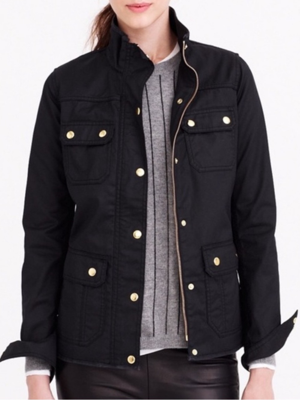 J. Crew Relaxed Boyfriend Downtown Field Jacket Size XS